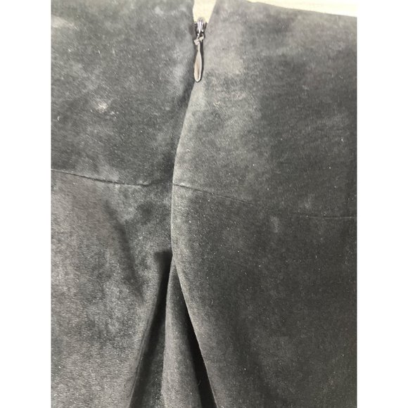 Kate Hill Black suede column skirt size 4 69d - Picture 4 of 14